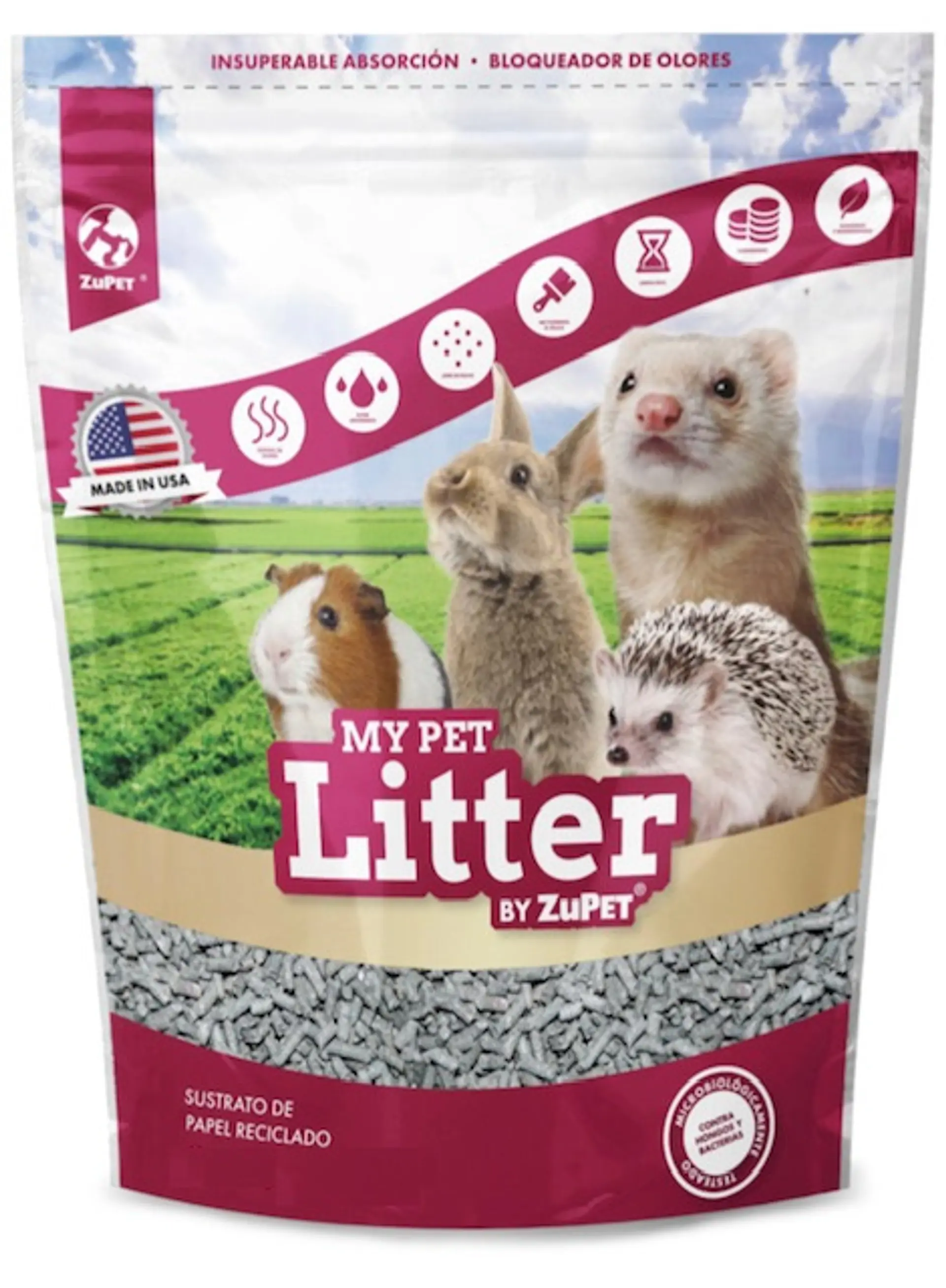 My Pet Litter Sustrato Papel Prensado 1