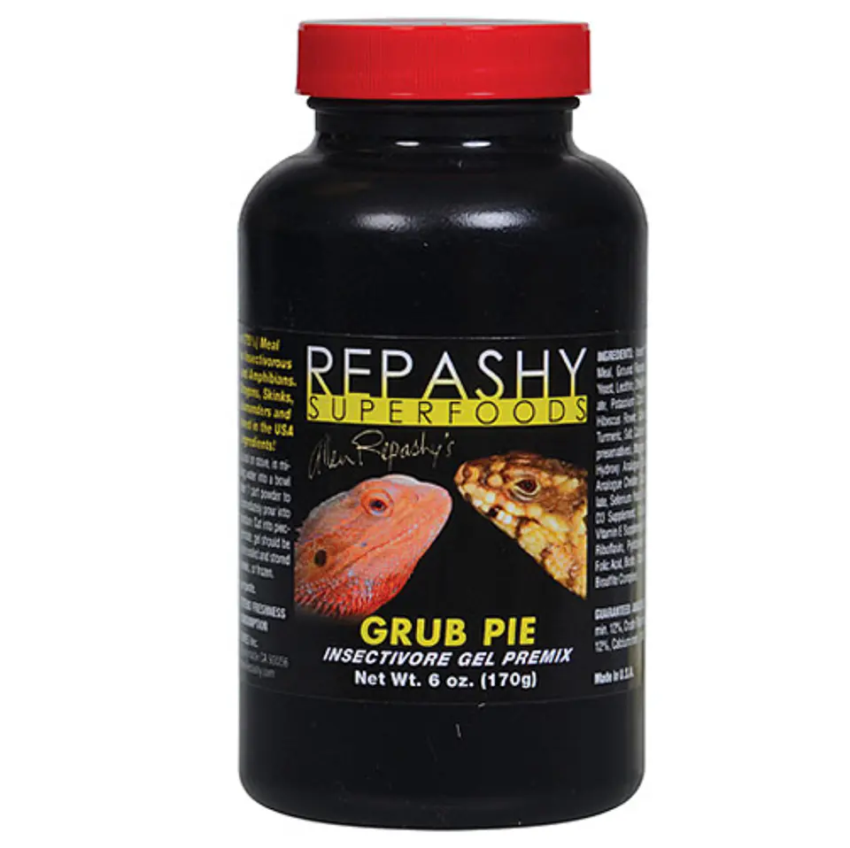 Repashy Grub Pie alimento completo para especies insectívoras  1