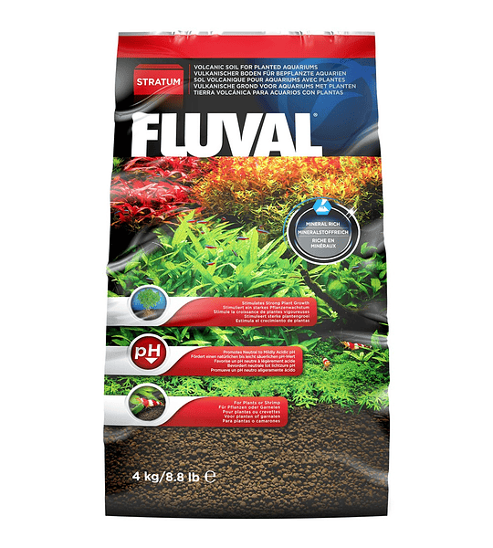 sustrato camarones y plantas Fluval