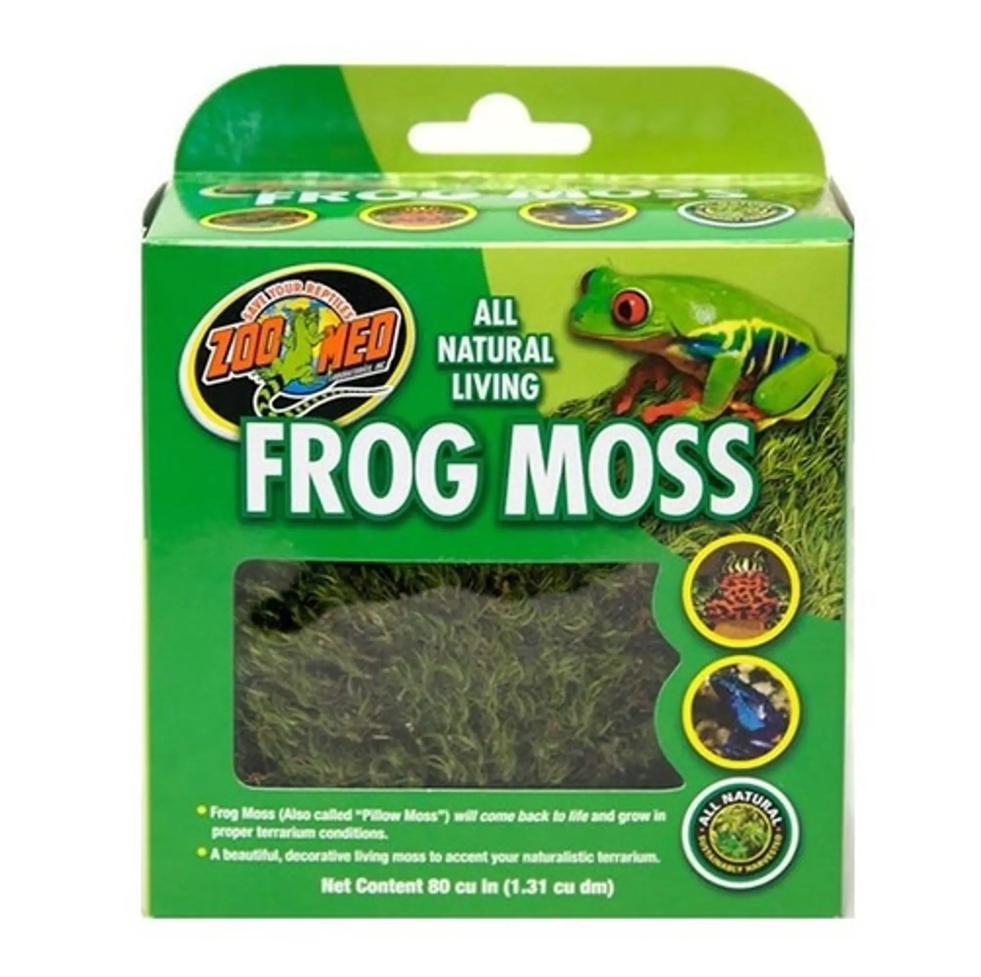 Zoomed Musgo Frog Moss 1,3 L 1