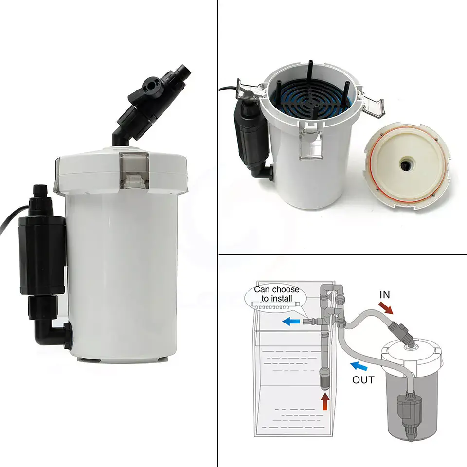 Filtro extero Canister SunSun 400L/H 3