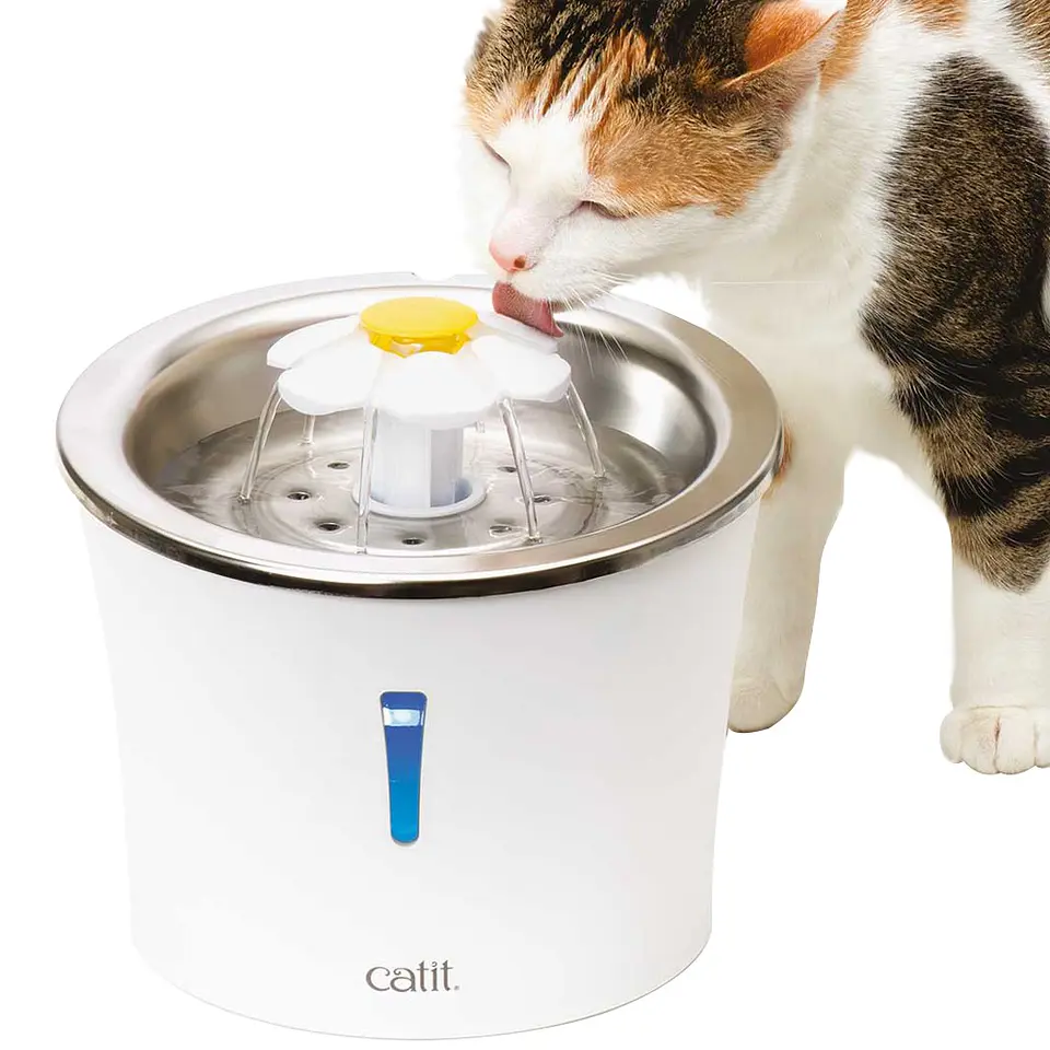 Fuente bebedera Catit inoxidable 2