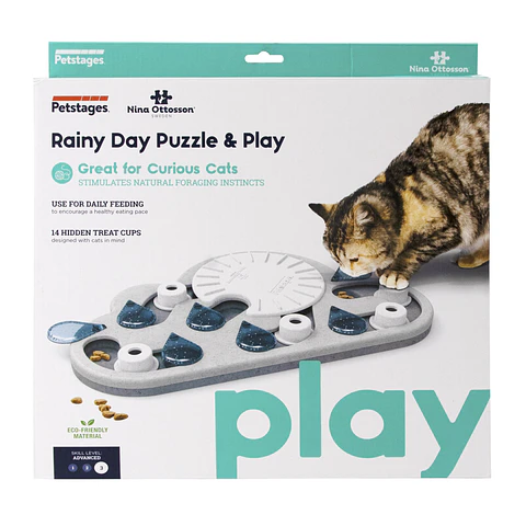 Nina Ottosson puzzle rainy day N3 gatos