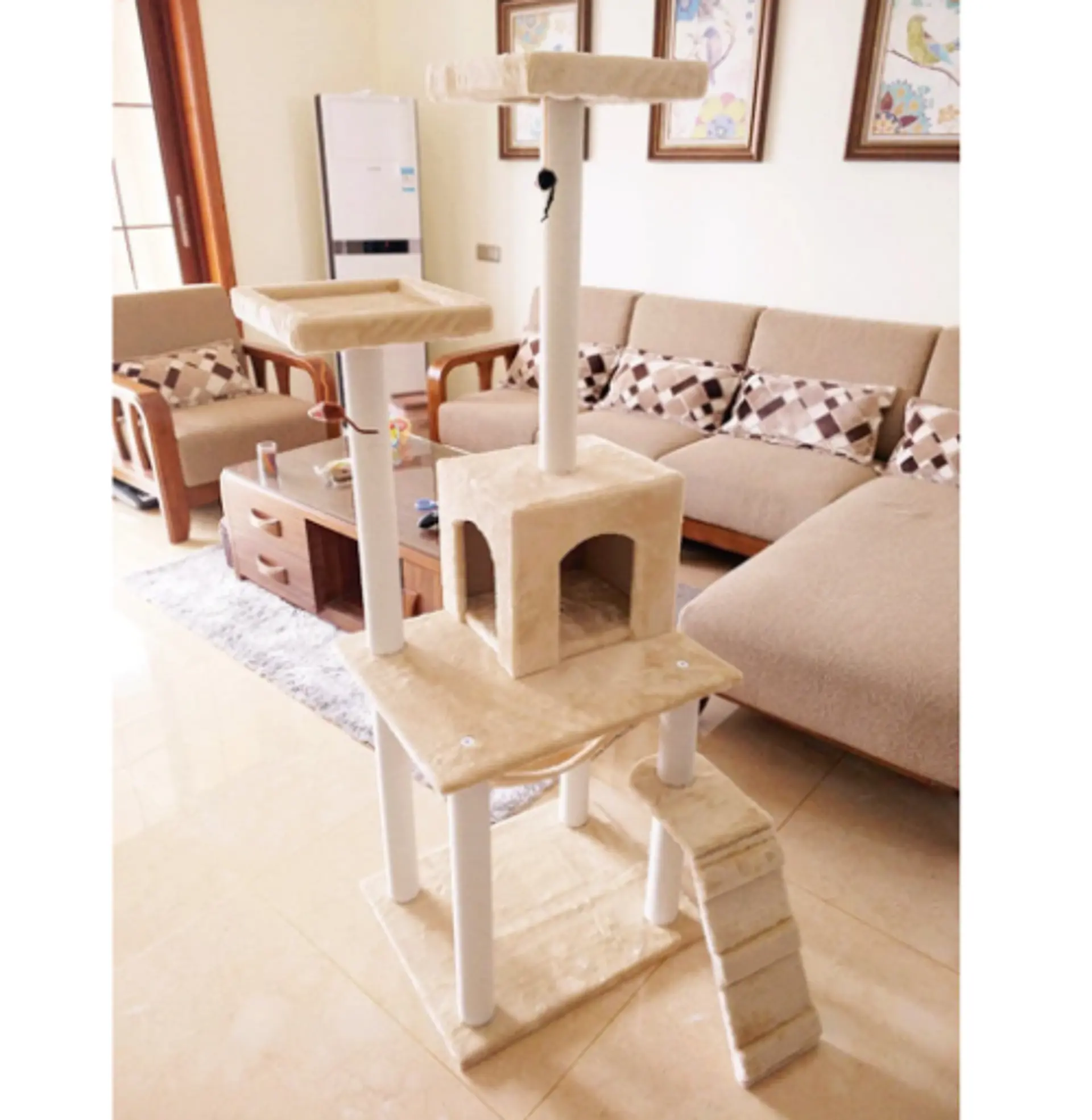 TORRE PARA GATO 158 X 60 X  50CM 2
