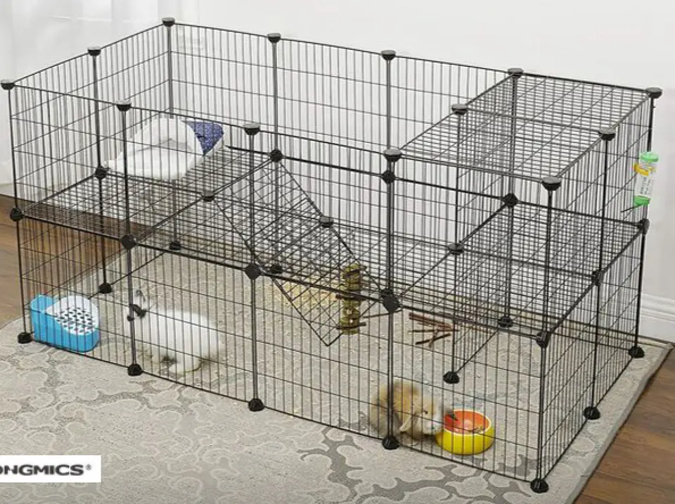 Corral Armable para Mascotas Pequeñas 27 paneles 2