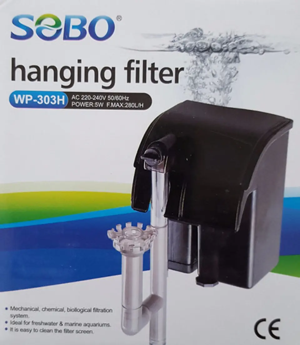 Filtros mochila colgante Sobo 3