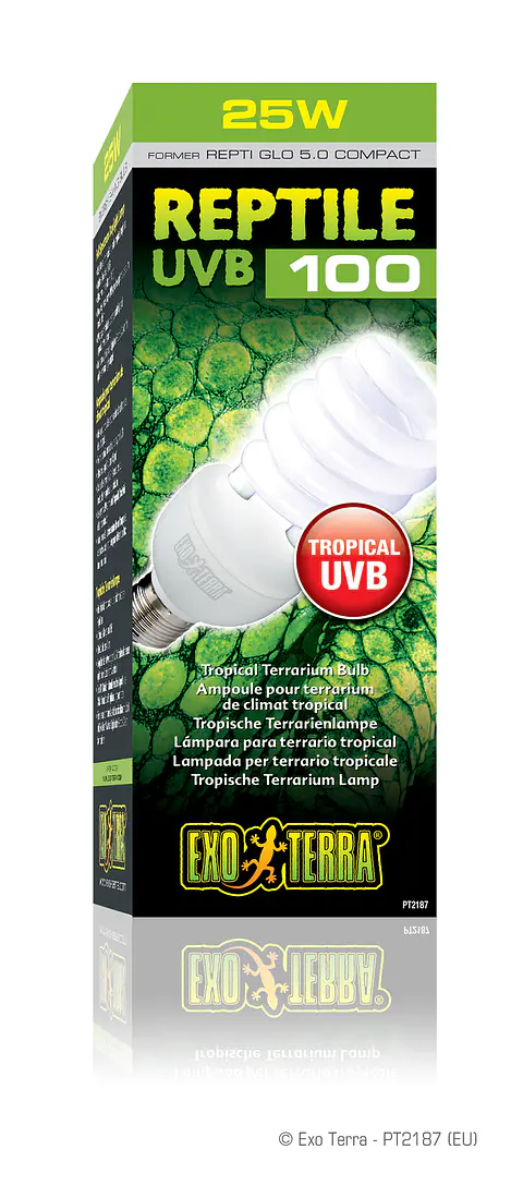 Ampolleta UVB 100 Exo Terra (Tropical)