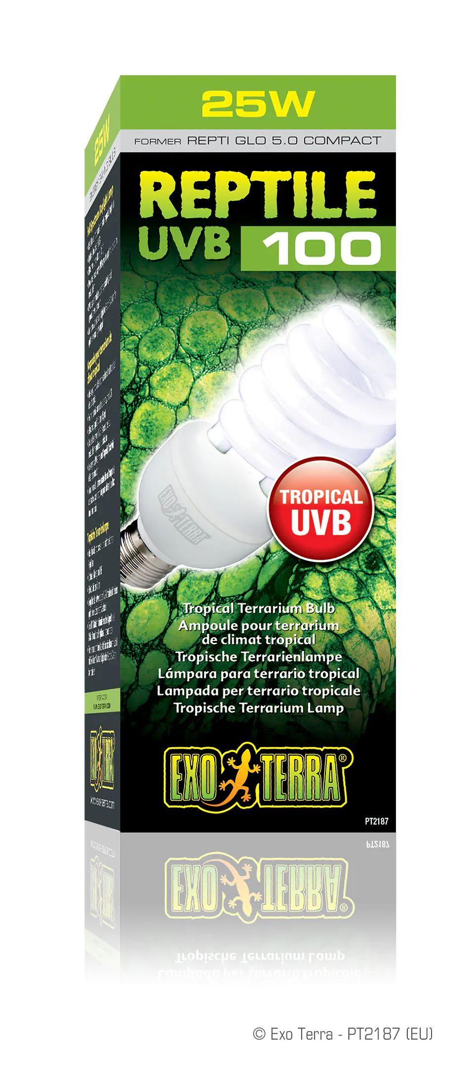 Ampolleta UVB 100 Exo Terra (Tropical) 1