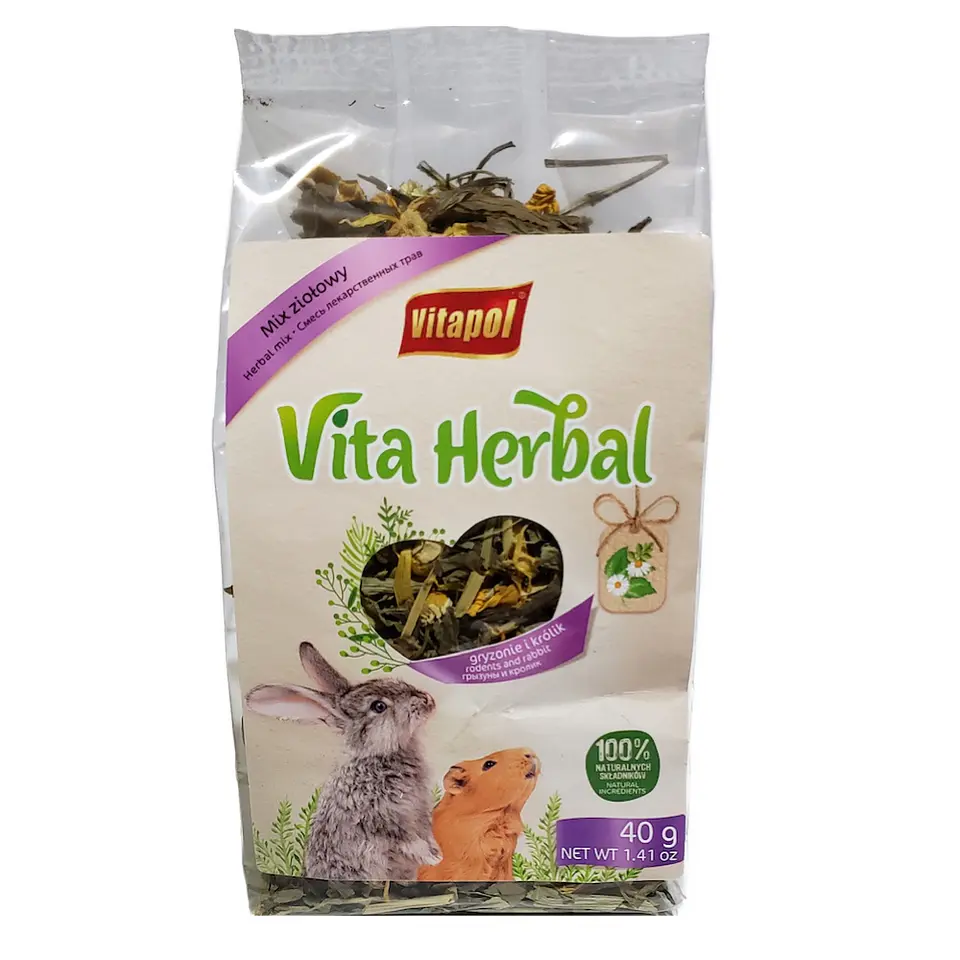 Golosina Vitapol Vita Herbal Para Roedores 1
