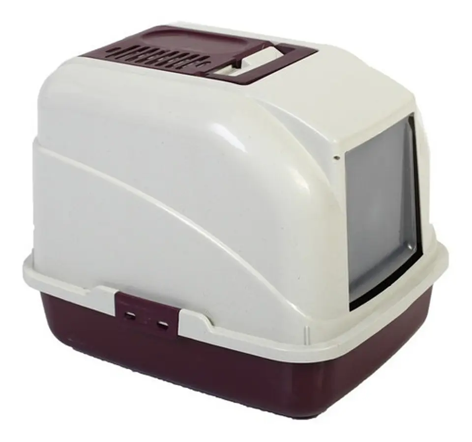 Baño Gato Arenero Cerrado con Carbón activo Catl01 13