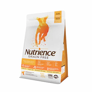 Nutrience Gr. Free Dog Pavo/pollo/arenque
