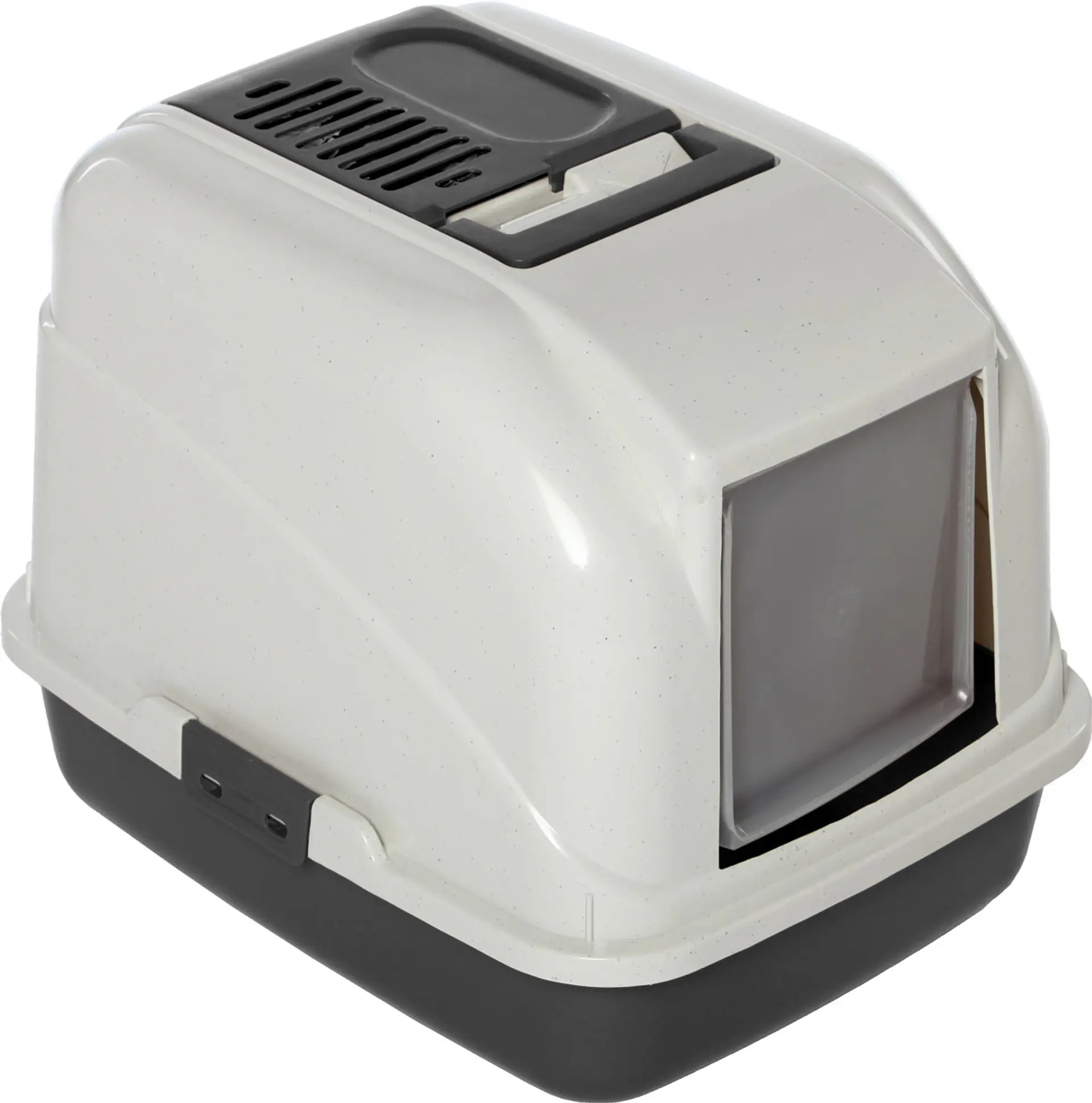 Baño Gato Arenero Cerrado con Carbón activo Catl01 1