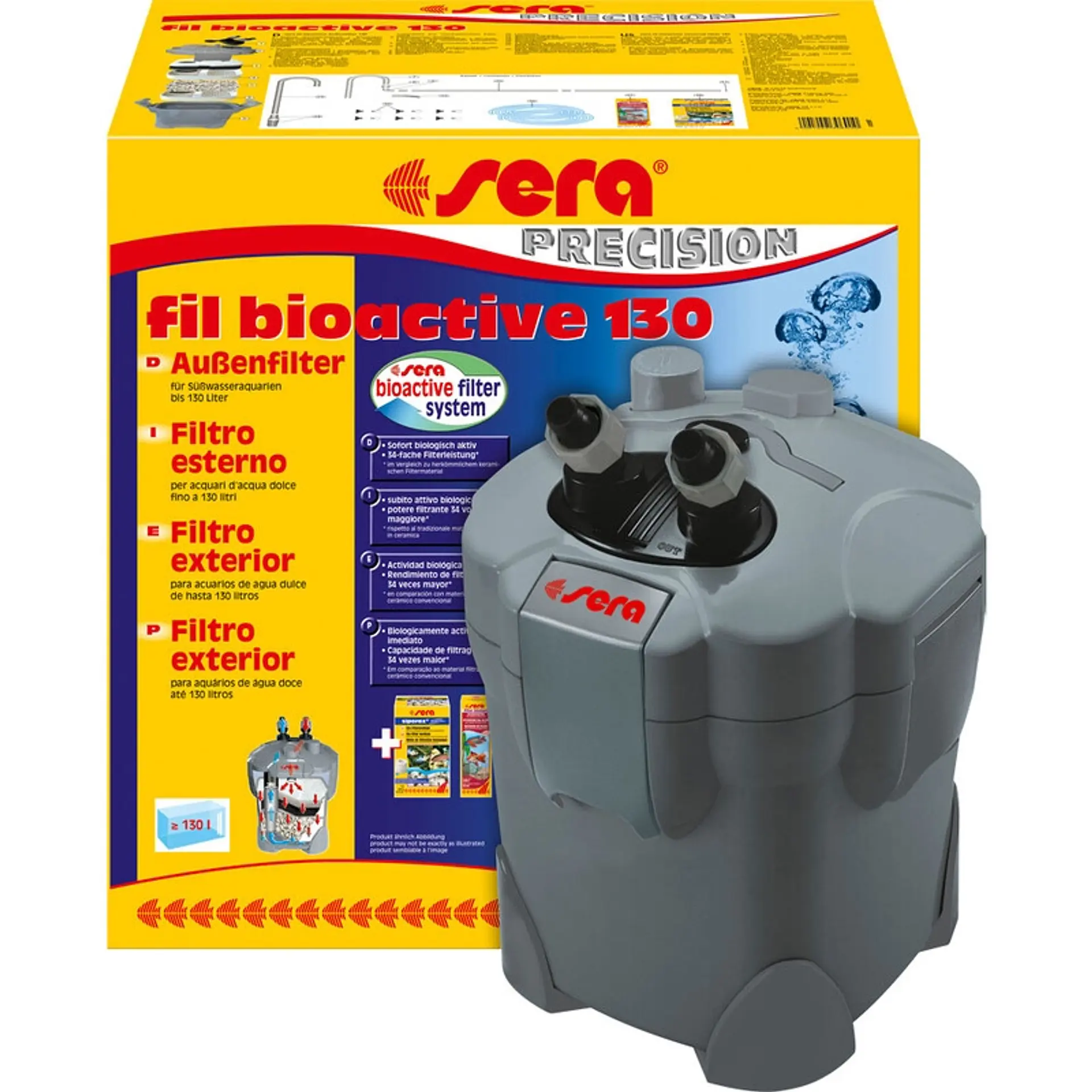 Filtro externo Sera Fil BioActive 130 1