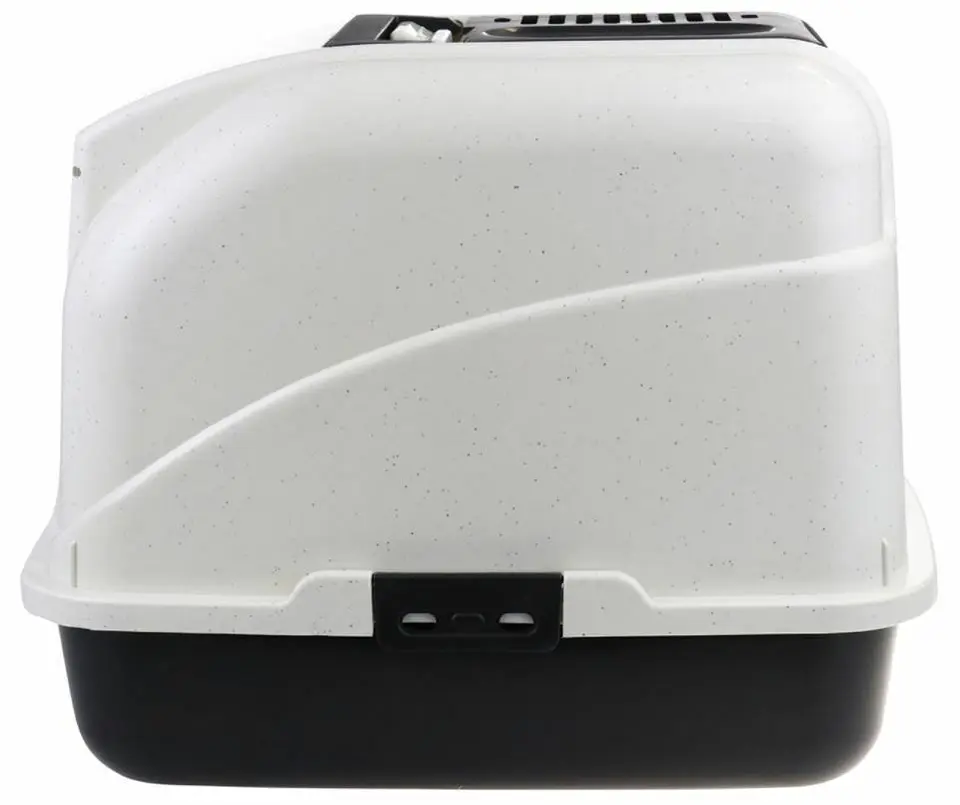 Baño Gato Arenero Cerrado con Carbón activo Catl01 2