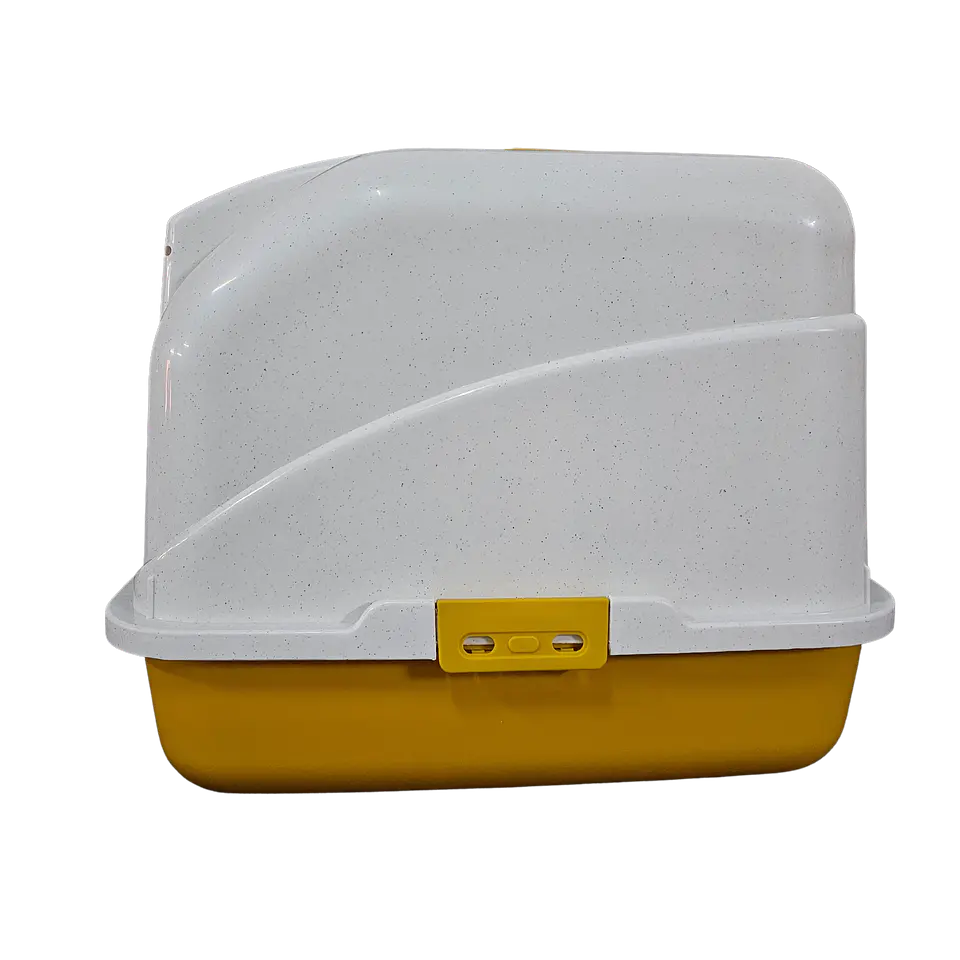 Baño Gato Arenero Cerrado con Carbón activo Catl01 10