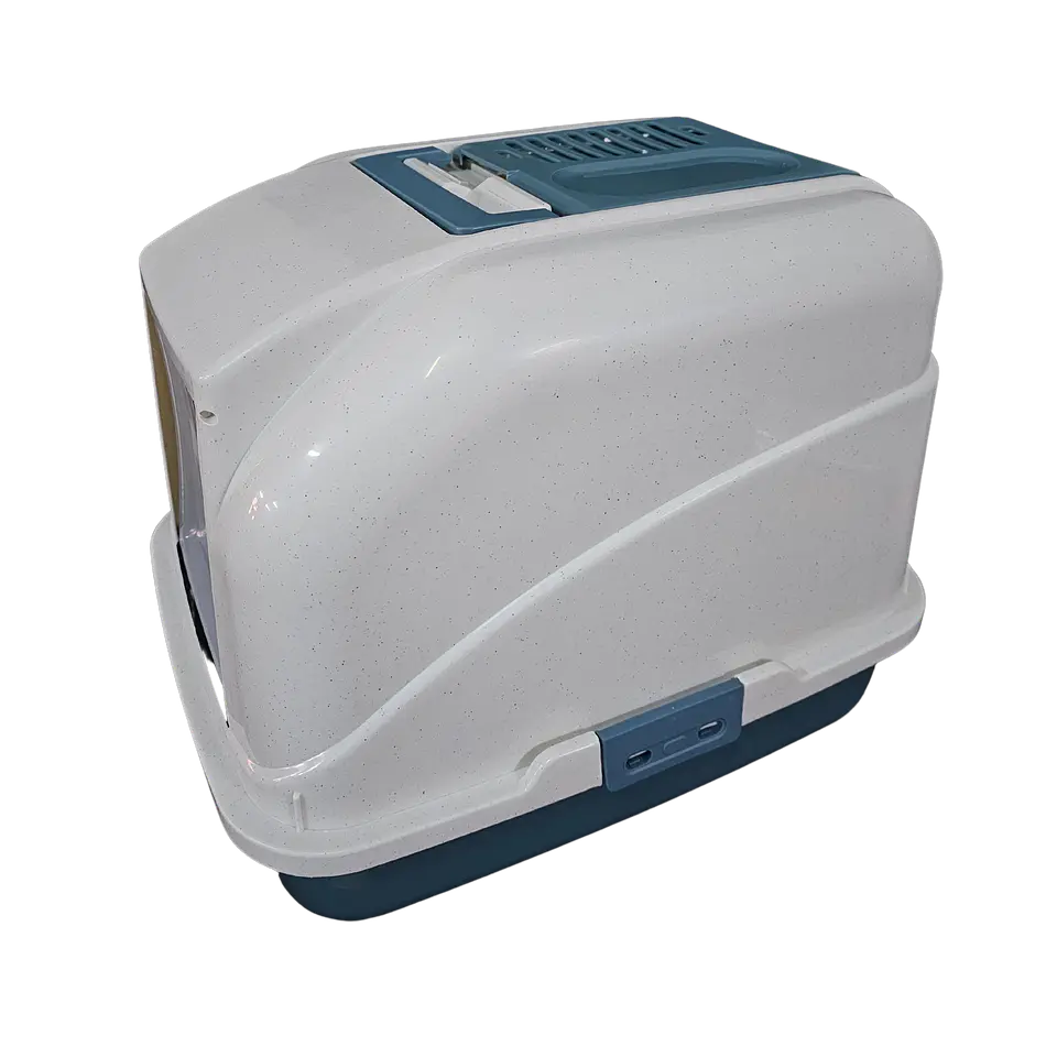 Baño Gato Arenero Cerrado con Carbón activo Catl01 5