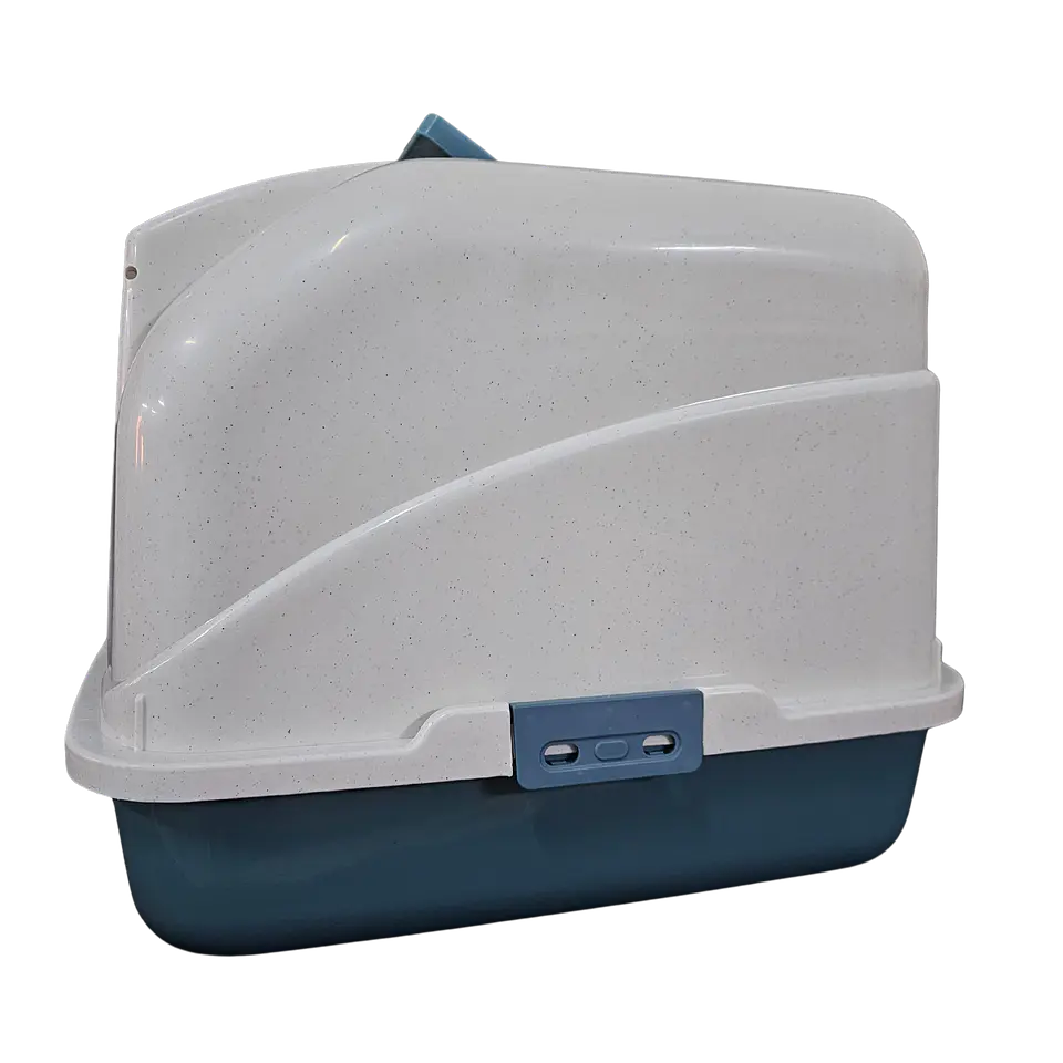 Baño Gato Arenero Cerrado con Carbón activo Catl01 6