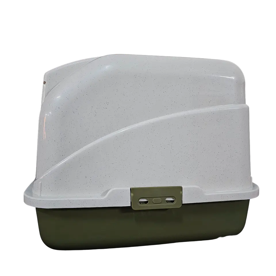 Baño Gato Arenero Cerrado con Carbón activo Catl01 7