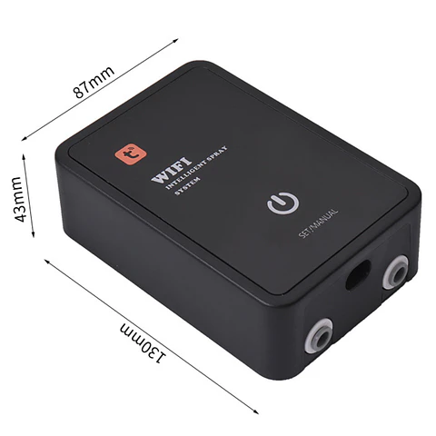 Sistema de lluvia rociador con control remoto WiFi