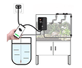 Sistema de lluvia rociador con control remoto WiFi