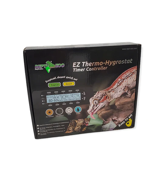 Termostato E Higrostato Digital 230V - Controla Temperatura Y Humedad, Con Alarma Y Temporizador, Para Terrarios, Incubadoras, Etc.