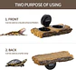 2 en 1 plataforma para tortugas o repisa para alimentar - Miniatura 4
