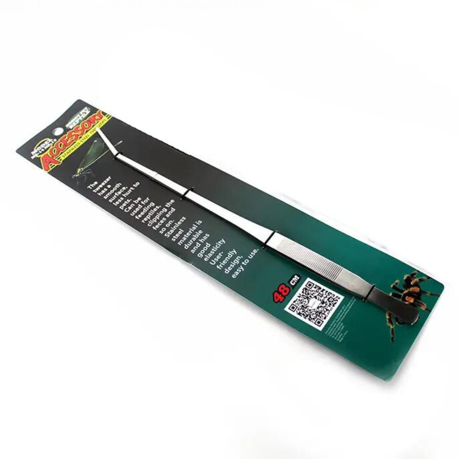 Pinzas acero inoxidable curvas 48 cm