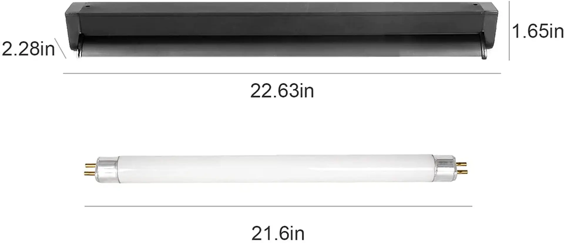 Kit de iluminación REPTI ZOO campana más tubo UVB Desértico 10.0 T5 24w 7
