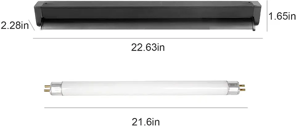 Kit de iluminación REPTI ZOO campana más tubo UVB Desértico 10.0 T5 24w 7