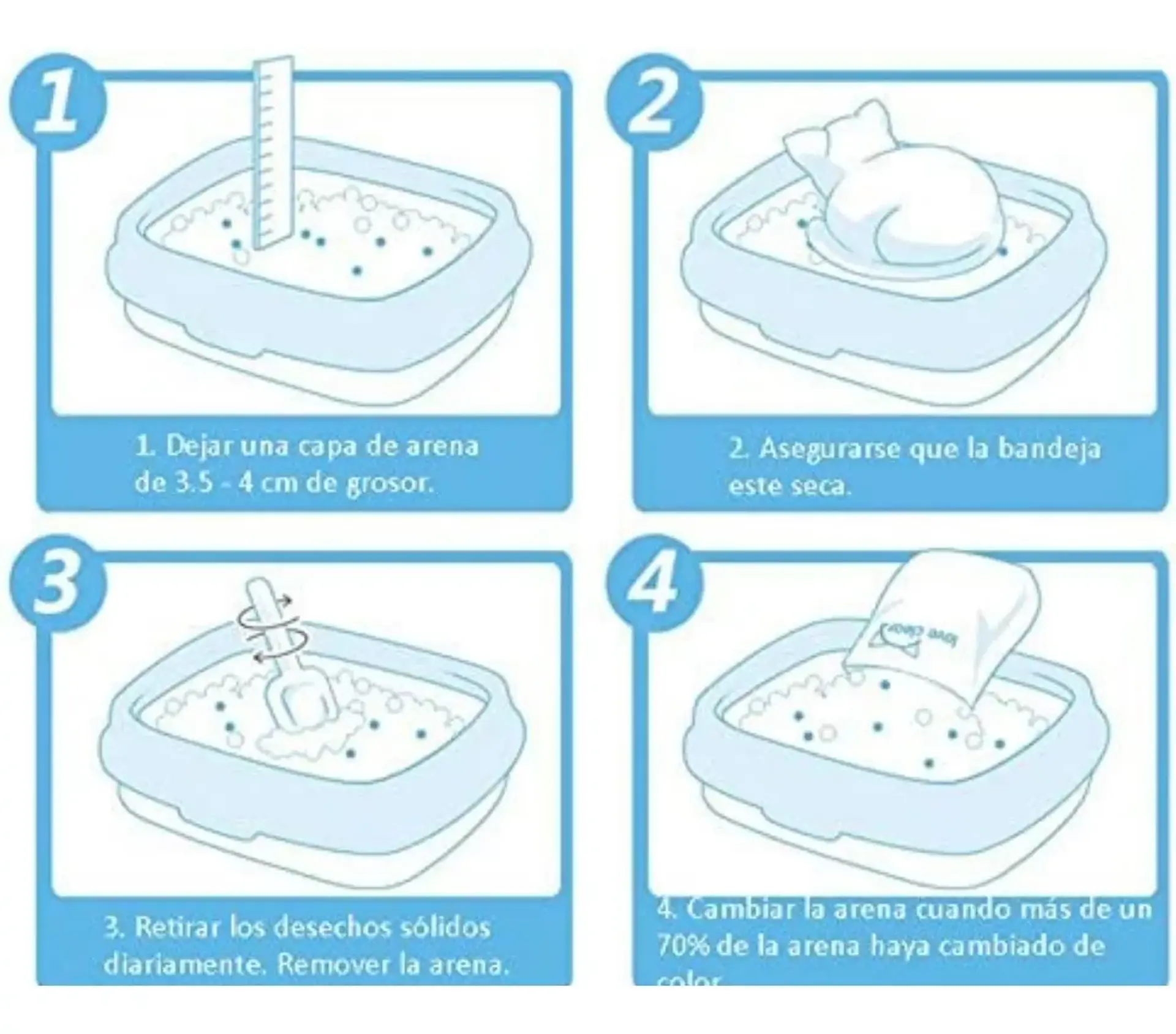 Arena Silica Crystal Cat Litter MPets 2