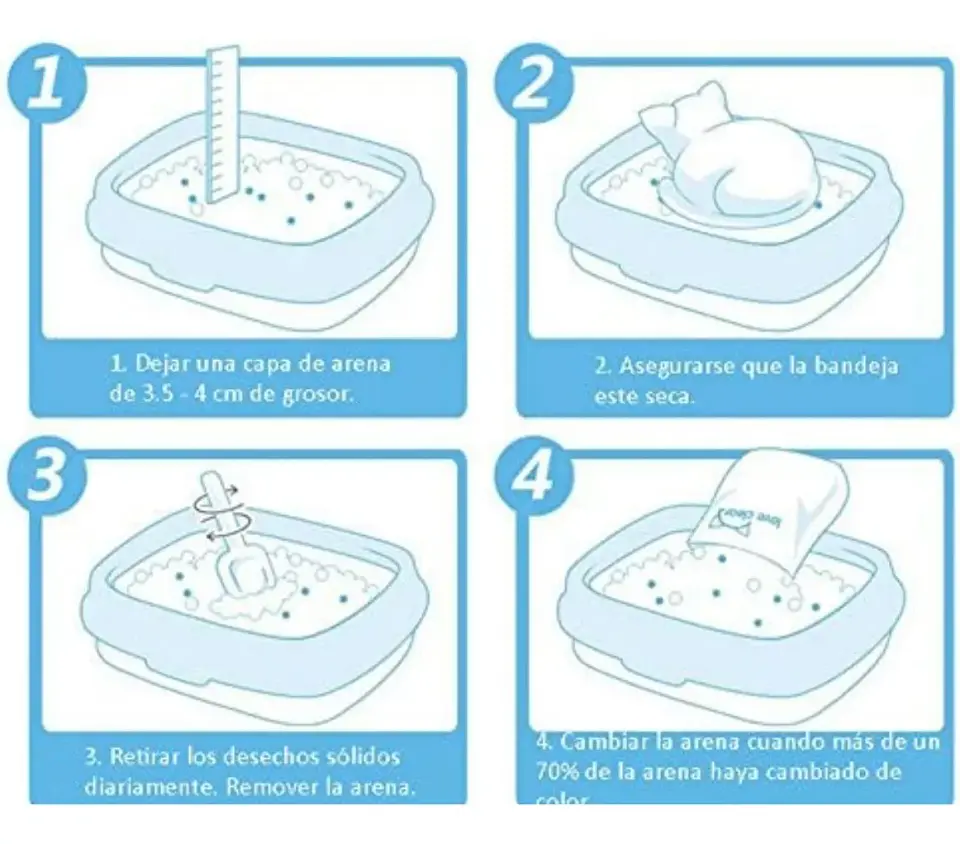 Arena Silica Crystal Cat Litter MPets 2