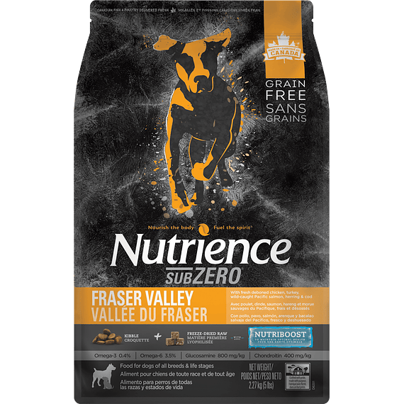 Nutrience Subzero Perro Fraser Valley 2,27 kg