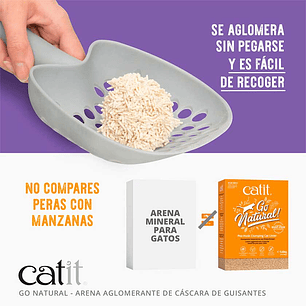Arena con aroma Lavanda Catit GO natural