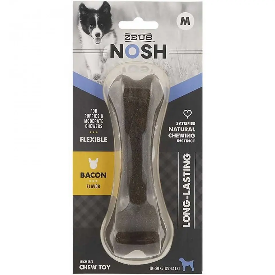 Zeus Nosh Hueso Duro Sabor tocino 1