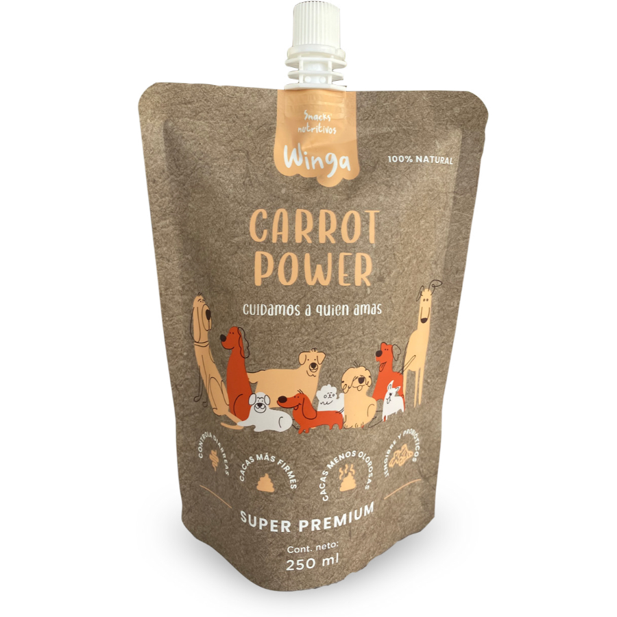 Winga Carrot Power para Perros 250 ml