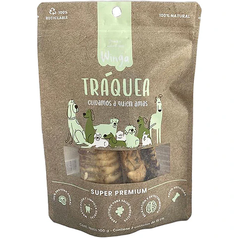 Winga Traquea 2 Unidades 100gr