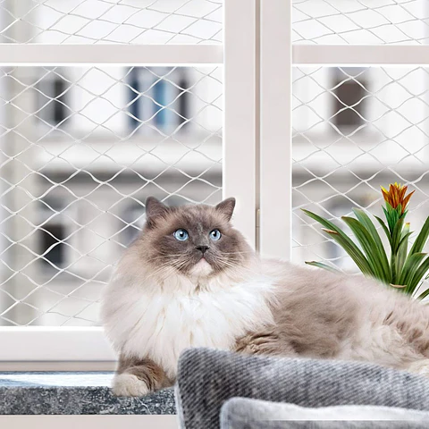 Malla de Seguridad Pawise para Gatos
