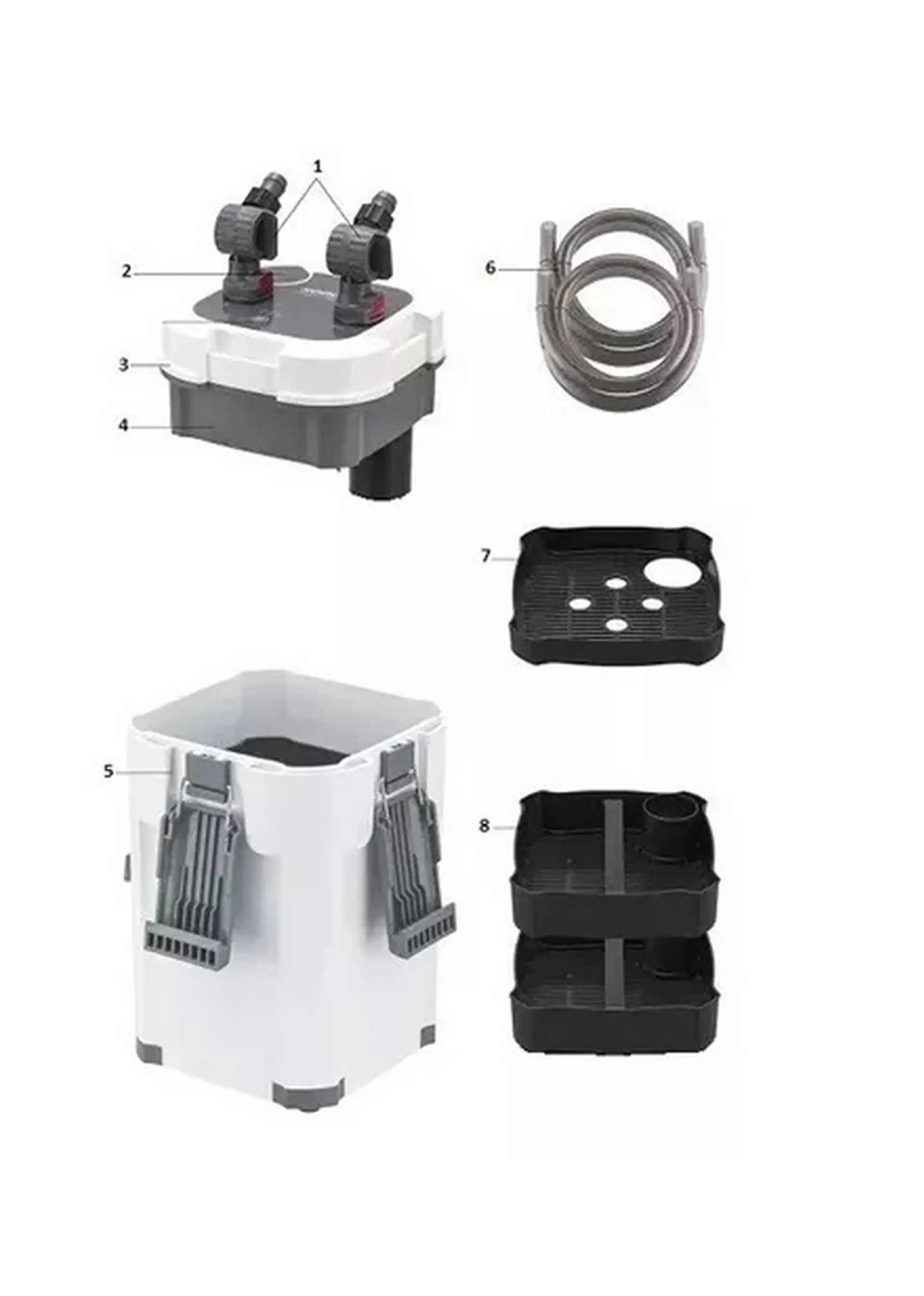 FILTRO EXTERNO 1000L/H Sobo 11w 2