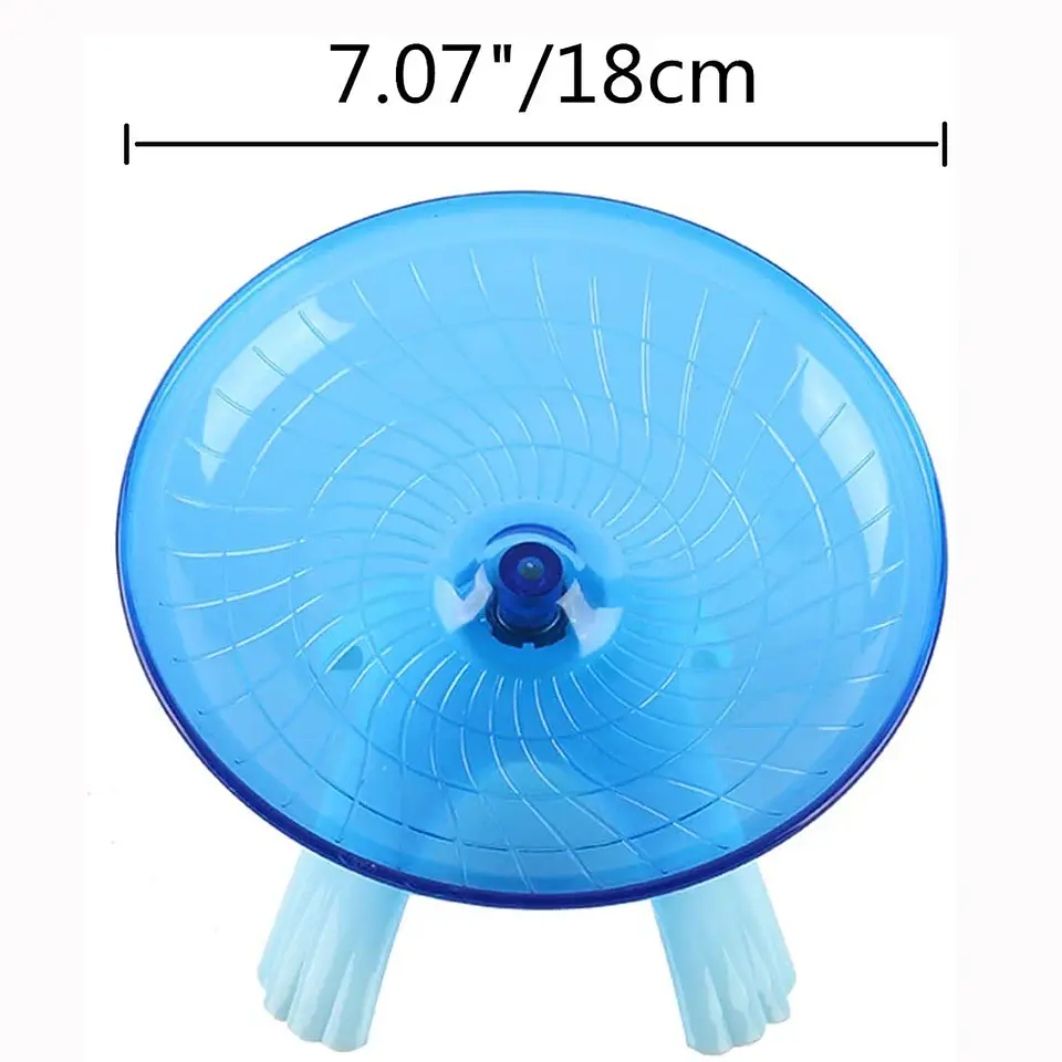 Platillo para correr hamster 18 cm de diametro 3