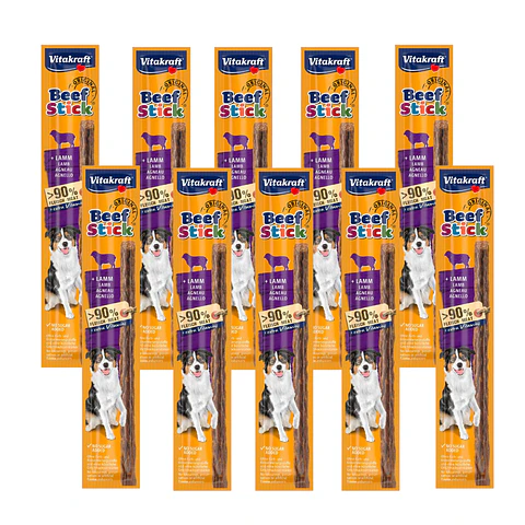 Golosina Premio Vitakraft Beef Stick Pack 10 Unidades