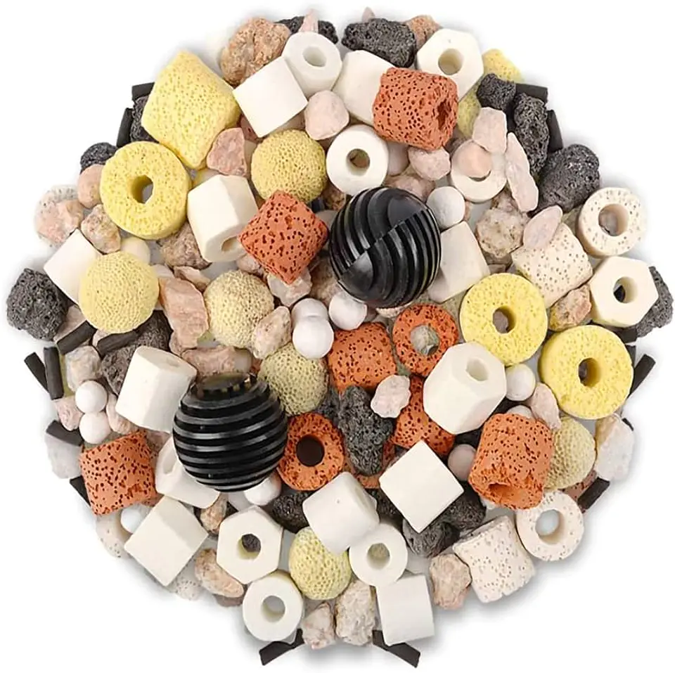 500g Mezcla de materiales filtrantes 12 en 1 para Acuario 3