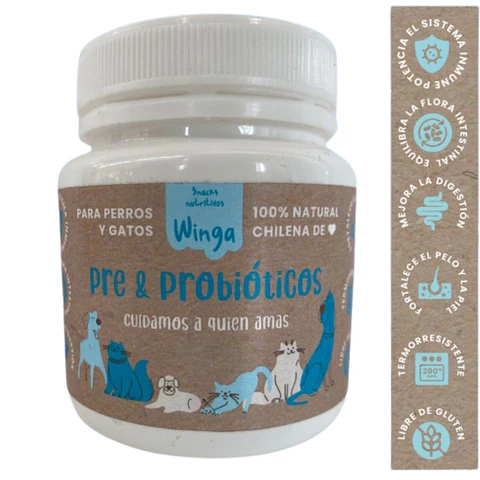 Winga Pre y Probioticos