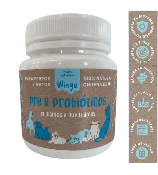 Winga Pre y Probioticos