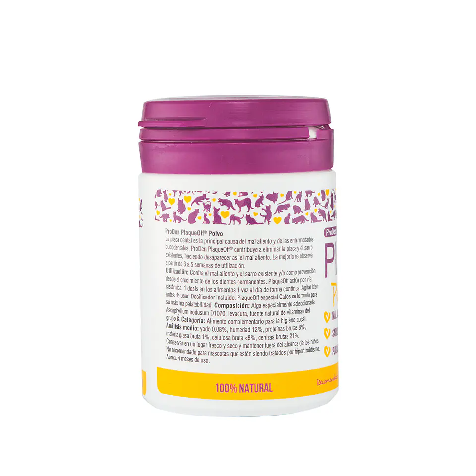 PlaqueOff Polvo 40g gato 2