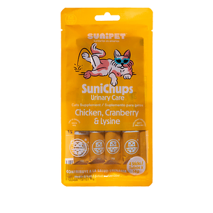 SuniChups Urinary Care 4 Sticks Contribuye a la Salud Urinaria