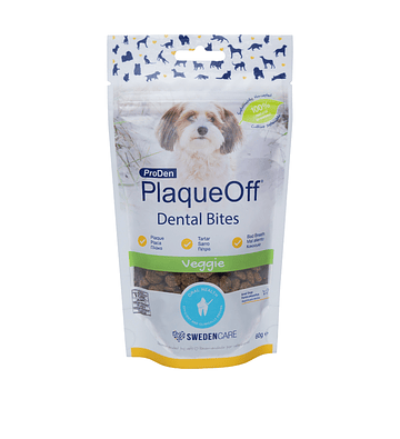 PlaqueOff Bites 60g perro pequeño