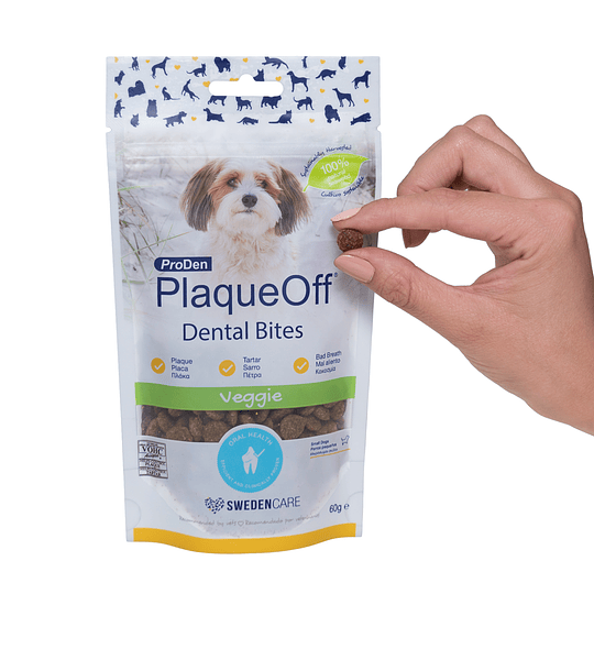 PlaqueOff Bites 60g perro pequeño