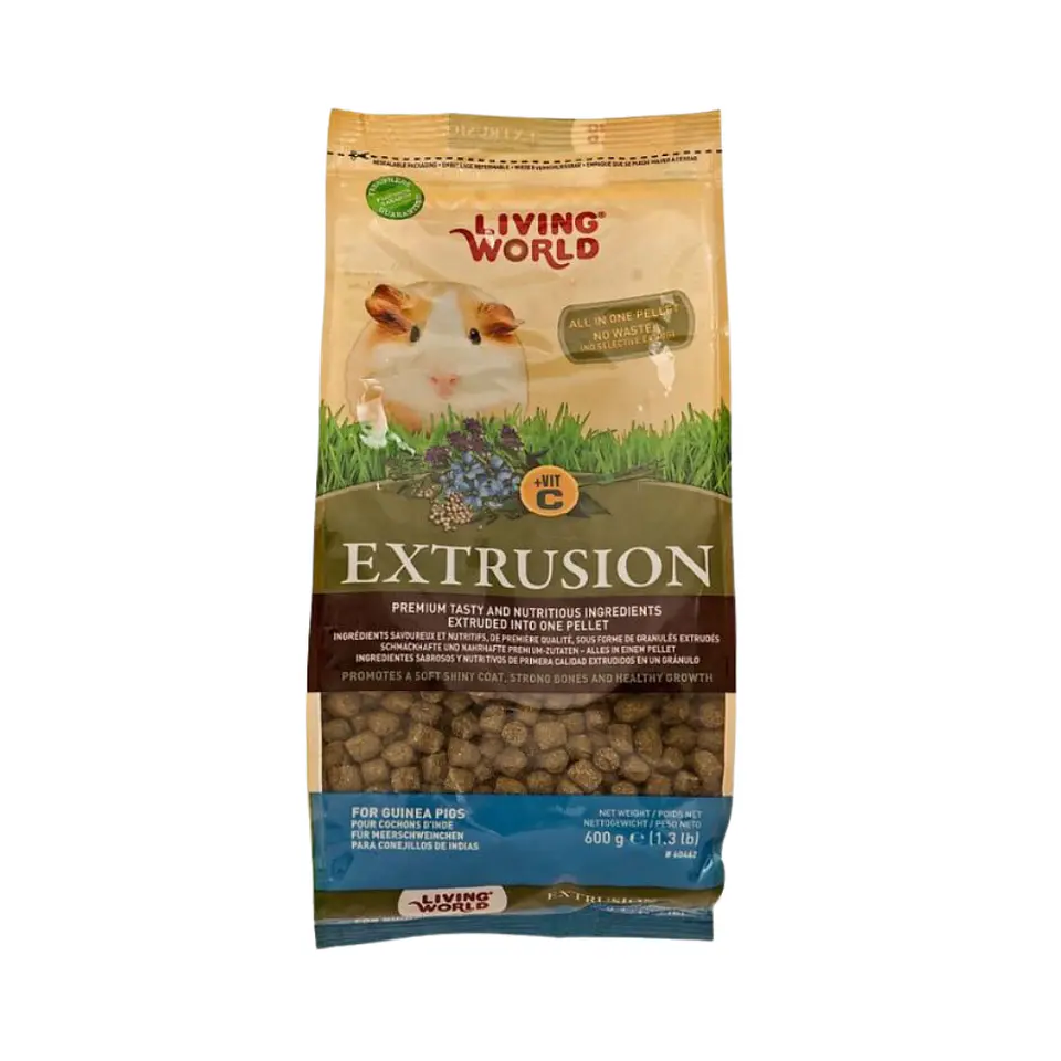L.W. ALIMENTO EXTRUIDO CUYE 600 GR 1