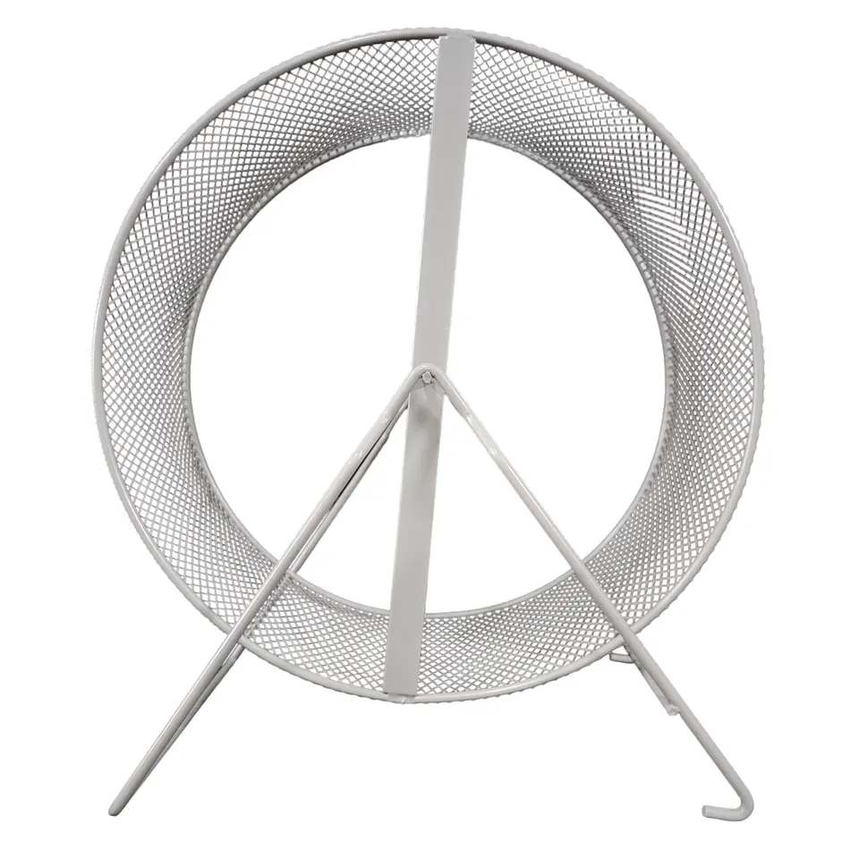 Rueda metálica silenciosa 21 cm 6