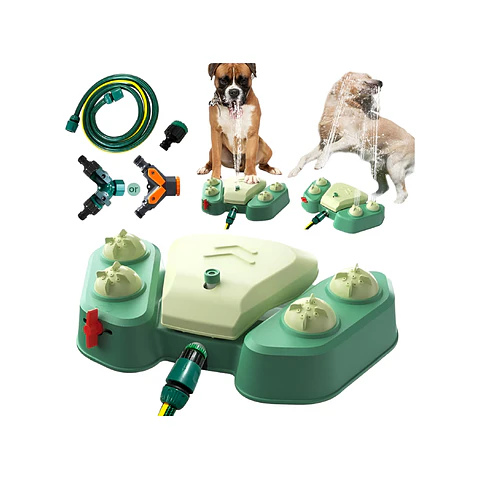 Fuente de agua para mascotas con pedal